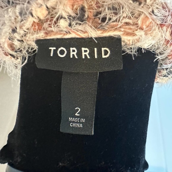 Torrid (2) Knit Open Front Cardigan - Picture 9 of 10